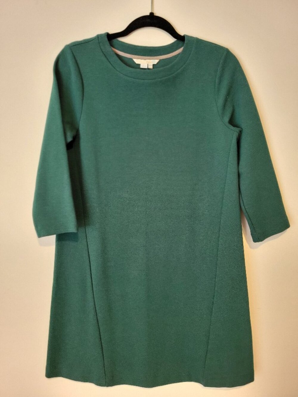 Boden teal ottoman style above the knee dress. Size 10. Never worn!